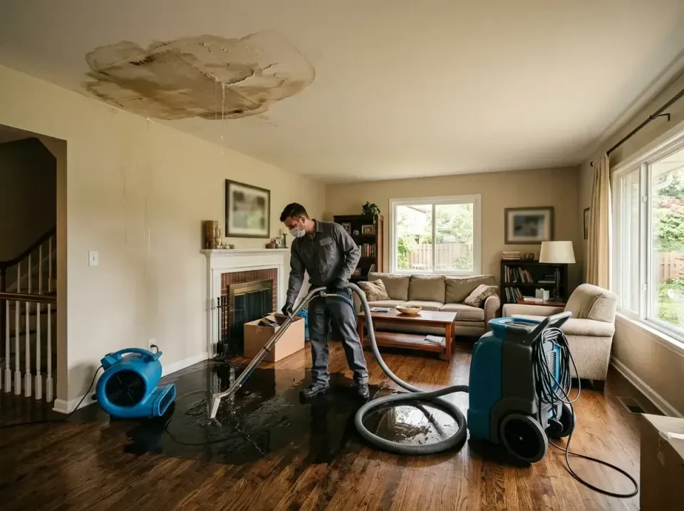 attic-pipe-burst-ceiling-drip-008 — frequently asked questions, Water Damage Restoration & Carpet Care in Preakness, NJ